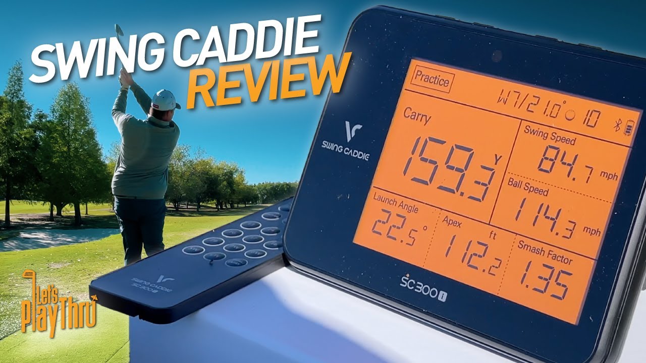 Swing Caddie SC200 Plus Portable Golf Launch Monitor Full Review