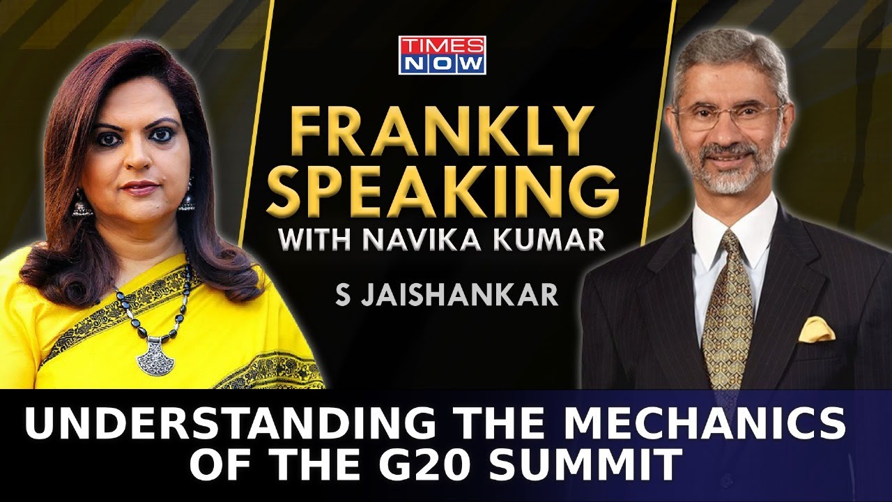 S Jaishankar Exclusive | What Are The Inner Workings & Objectives Of G20 Summit? | Frankly Speaking