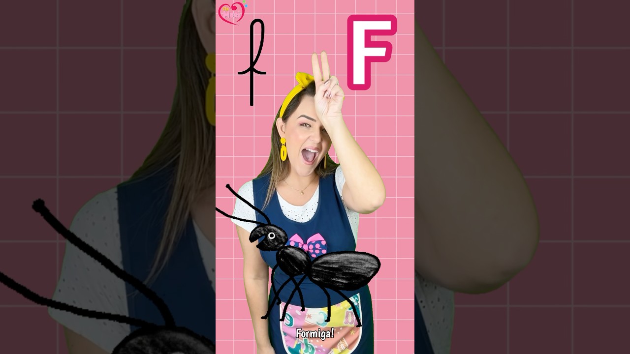 F - Formiga em Libras | Alfabeto Língua de Sinais | Letras #infantil #tiamori #librasparainiciantes auf YouTube ansehen F - Formiga em Libras | Alfabeto Língua de Sinais | Letras #infantil #tiamori #librasparainiciantes auf YouTube ansehen