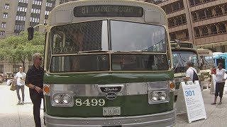 Chicago Tranit Authority 1960's Era Heritage Bus Fleet