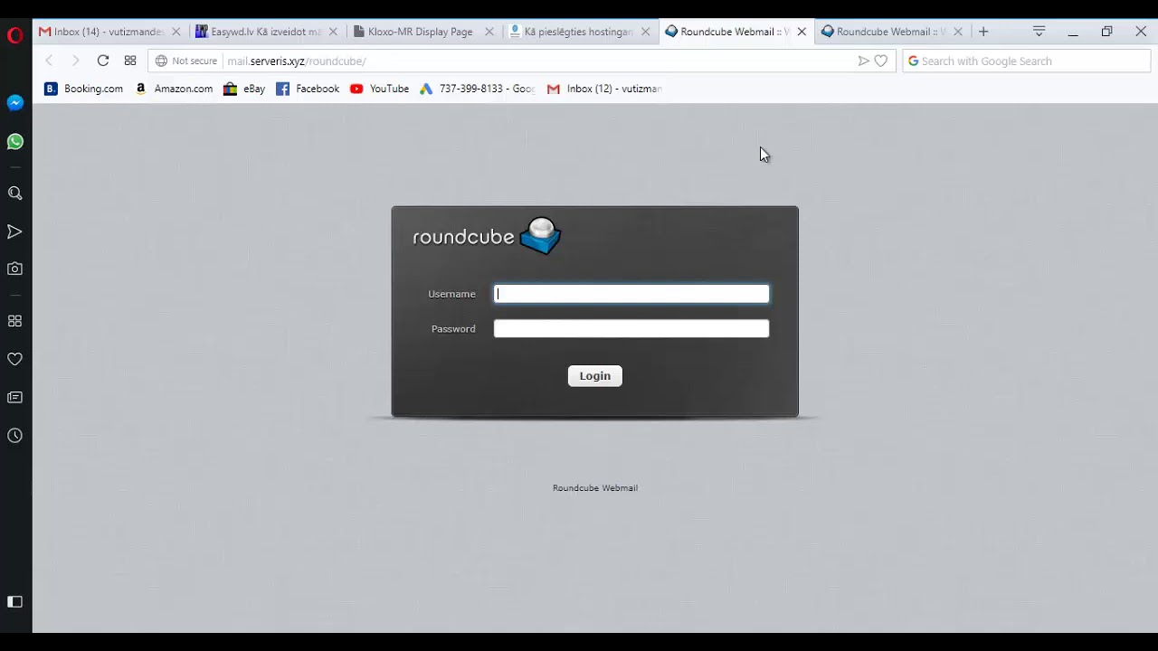 Roundcube timeweb