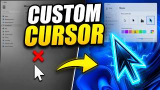 How to Change Cursor on Windows 11 (Custom Cursor + Size & Color)