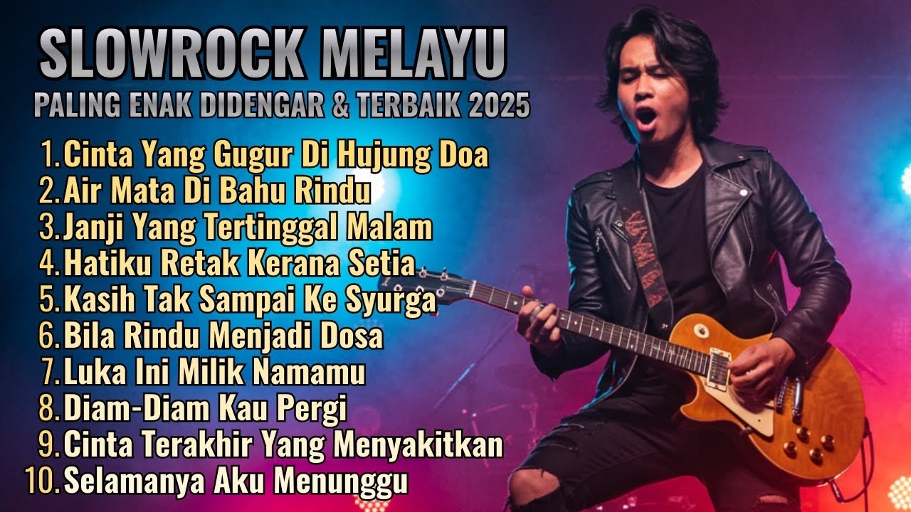 LAGU SLOW ROCK MELAYU PALING SEDIH 💔 FULL ALBUM | Cinta Tak Sampai