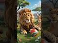 lion and his family