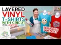 How to Layer Vinyl on a Shirt - Beginner Friendly!