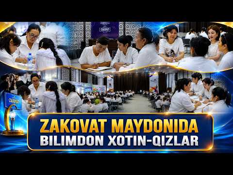 Zakovat maydonida bilimdon xotin-qizlar II Jizzax 24