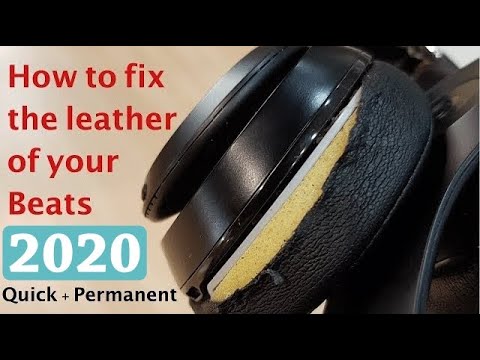 beats solo 3 leather peeling