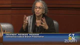 CT Judicial Branch:  Presentation to Legislators about the Treatment Pathways Program