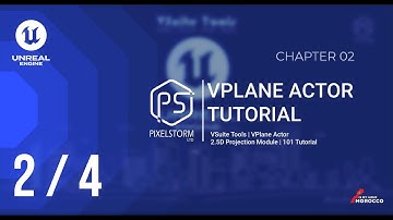 Introducing VPlane Actor in VSuite Tools | 2.5D Projection for Unreal Engine 5.3.2