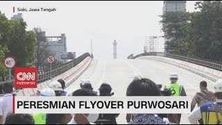 Peresmian Flyover Purwosari Solo