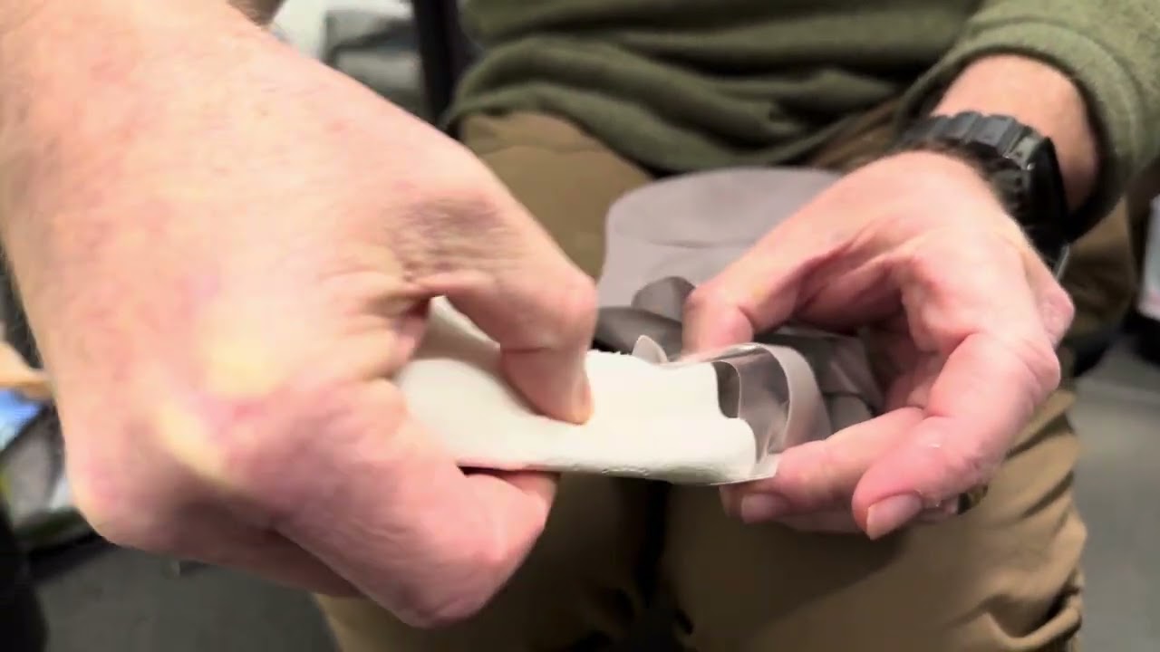 Cleaning spout on Esteem Body by Convatec