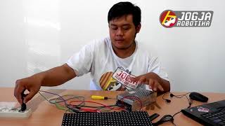Jorobo Tutorial: Setting dan Pemrograman Modul Led P10 RG - Controller HD-W64 WIFI (HD2016)