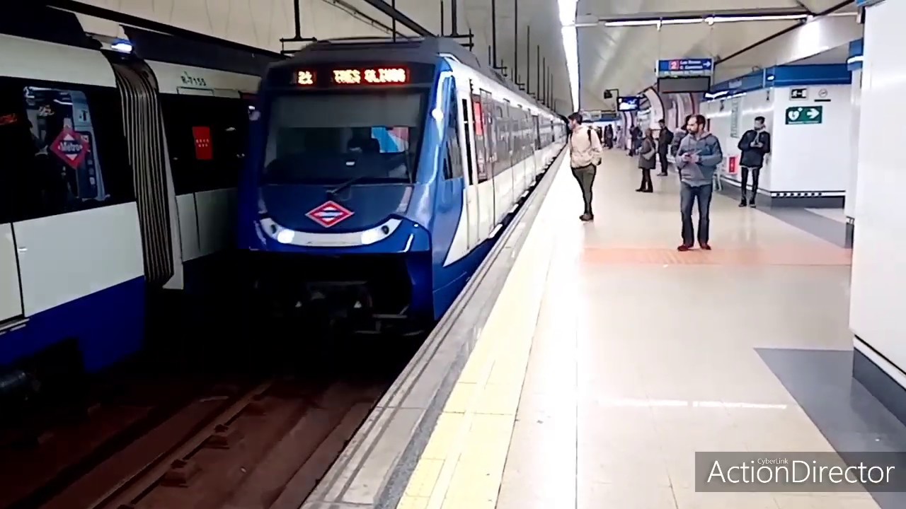 Metro de Madrid: Circulaciones febrero- marzo del 2020