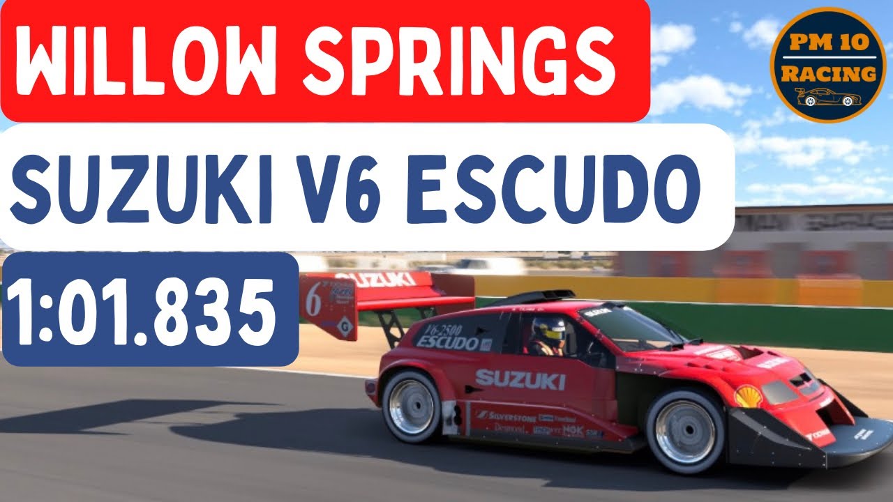 GT7 Lap Time Challenge Big Willow V6 Escudo 101.835 YouTube