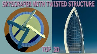 Revit A (SKYSCRAPER) Twisted   Structure Tutorials