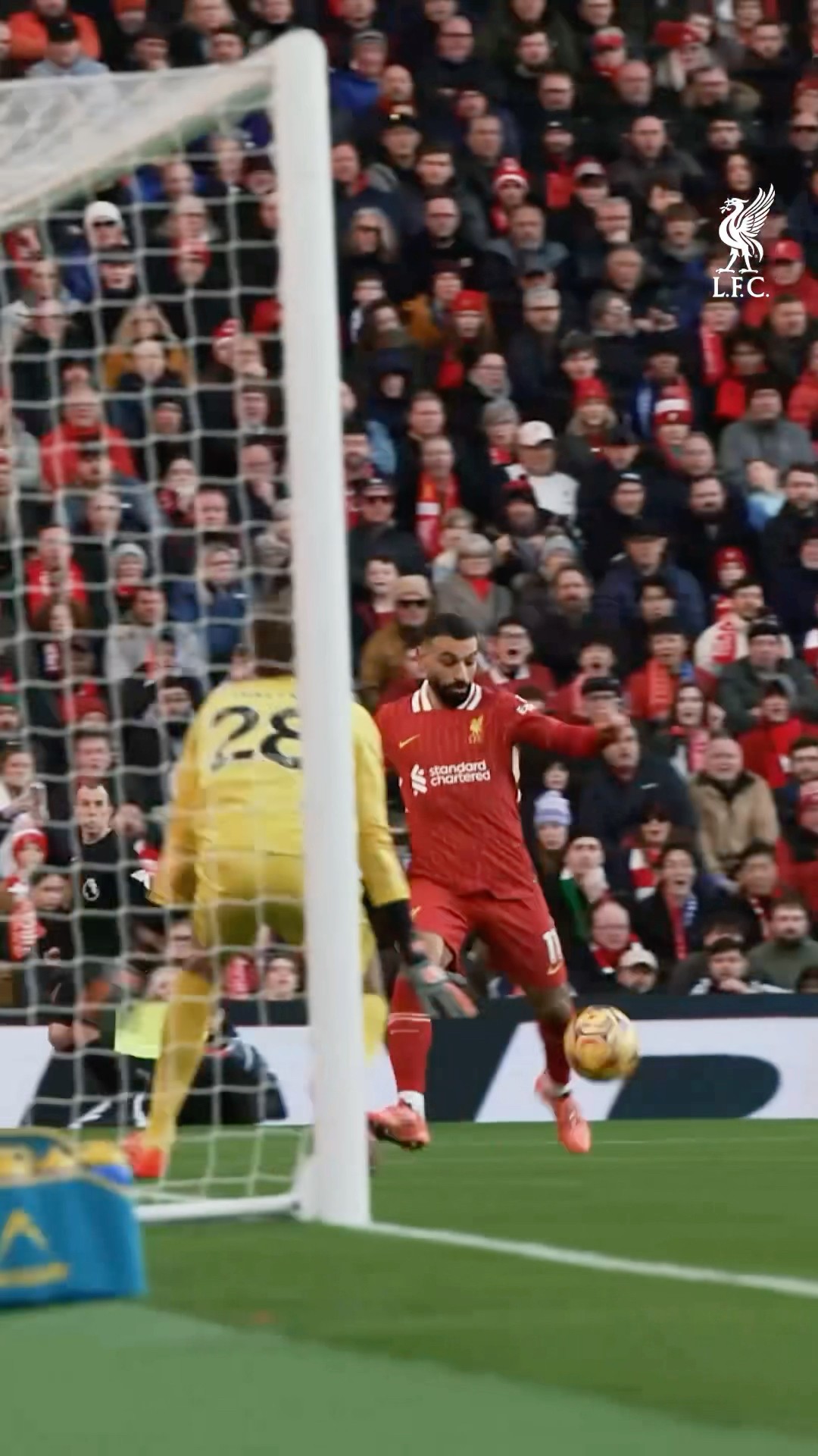 ? The TIGHTEST of angles for Mo Salah
