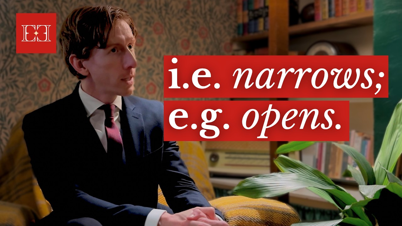 Understanding i.e. vs e.g. in English Writing