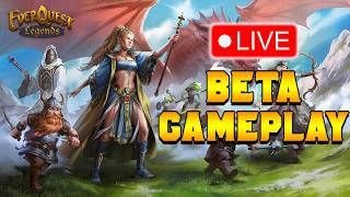 🔴{RIVERVALE} OPEN BETA LAUNCH for EverQuest Legends | Beta Gameplay