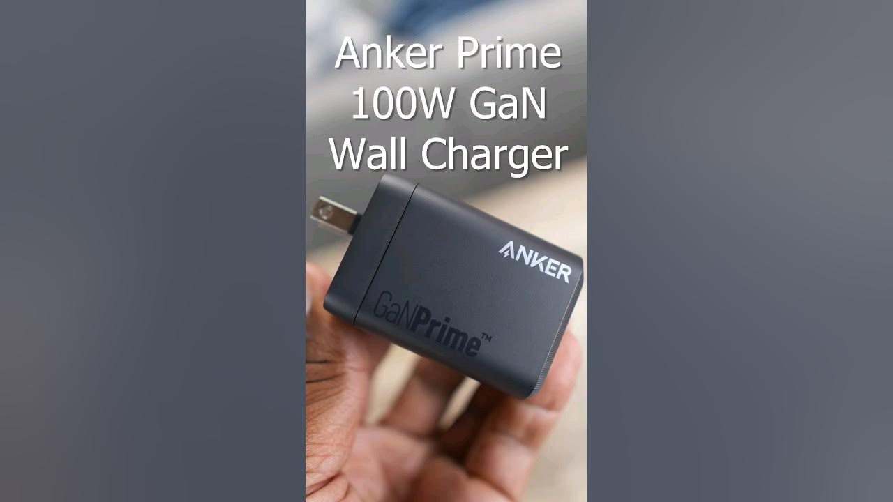 Anker Prime 100W GaN Wall Charger (3 Ports)