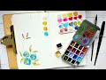 World Watercolour Month 25 JUL 20 [Belated Start!] | Botanical Tutorial