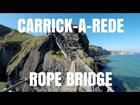 Video: Rope Most Carrick-a-Rede Toliko Je Popularan Da Vam Treba Karta Za Prijelaz