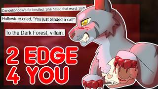 Reading my Edgy Warrior Cats Fanfiction I Wrote at Twelve screenshot 1