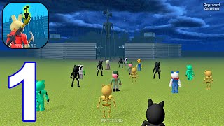 Piggy Intercity Siren Head MOD - Gameplay Walkthrough Part 1 Tutorial Full Game (iOS, Android Game)