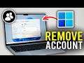 How To Remove Microsoft Account From Windows 11 (Switch To Local Account)