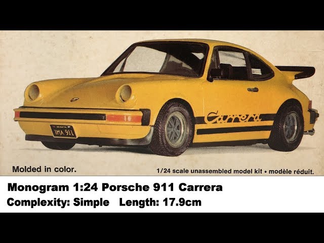 Monogram 1:24 Porsche 911 Carrera Kit Review - YouTube