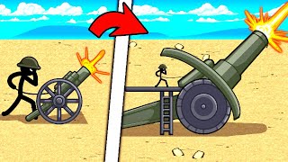 We Made ARTILLERY Even More Powerful in Stickman Trenches