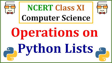 Operations on Python Lists: Concatenation, Repetition, Membership and Slicing