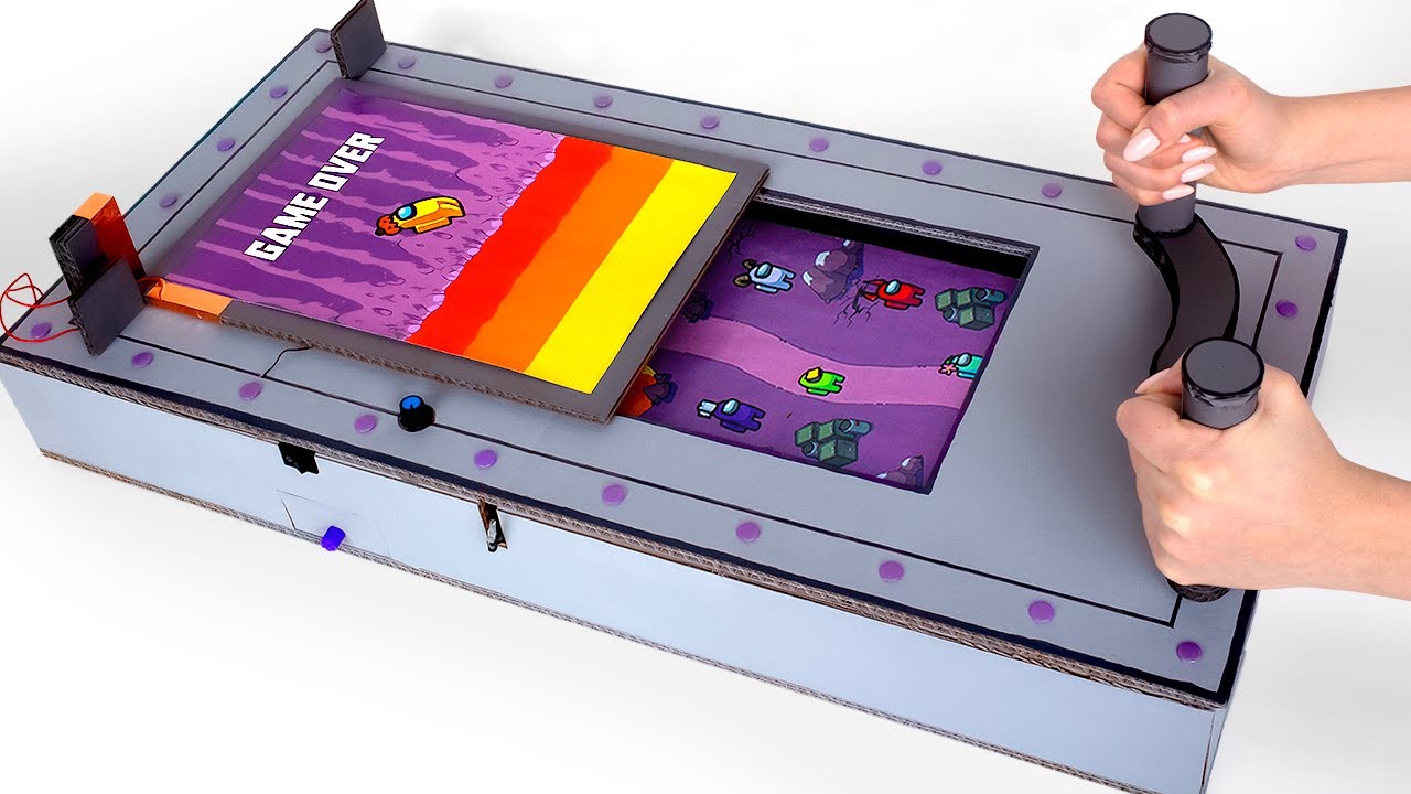 El juego de cartón Among Us