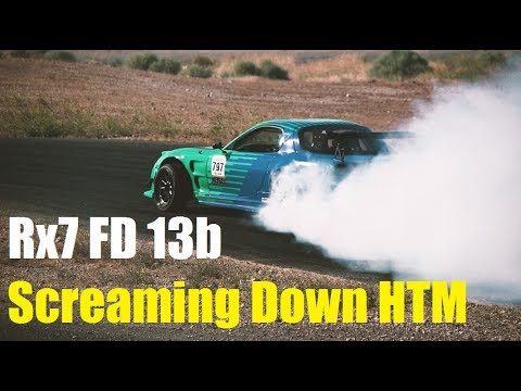 Rx7 FD 13b Screaming Down HTM