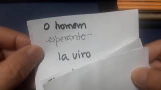 ASMR PARA DORMIR SUSSURROS ESTUDANDO ESPERANTO  EP 18 Relaxe