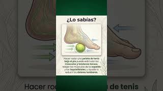 El Truco de la Pelota de Tenis Para Aliviar Dolor y Estrés 👣🎾