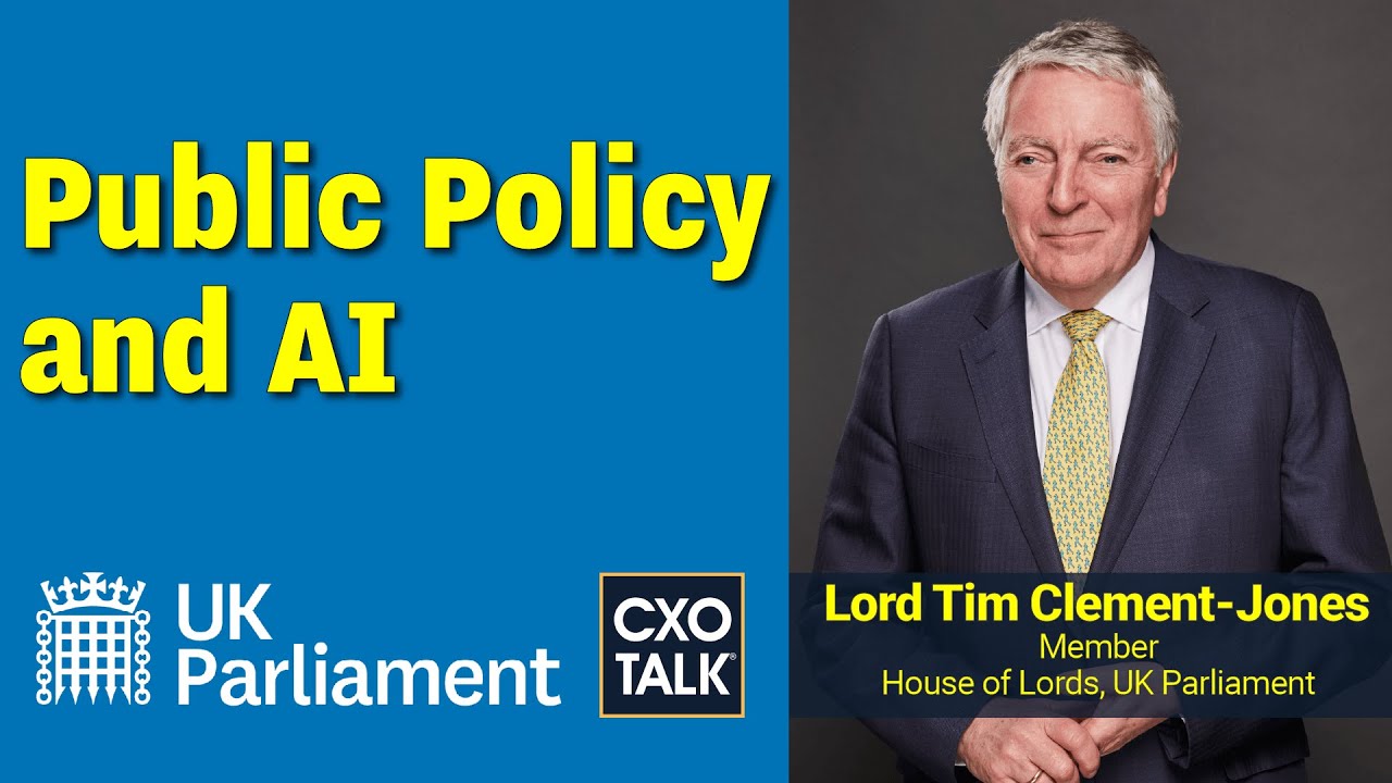 Responsible AI, Public Policy, and Social Impact: A Conversation from the House of Lords