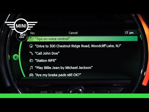 MINI USA Voice Commands