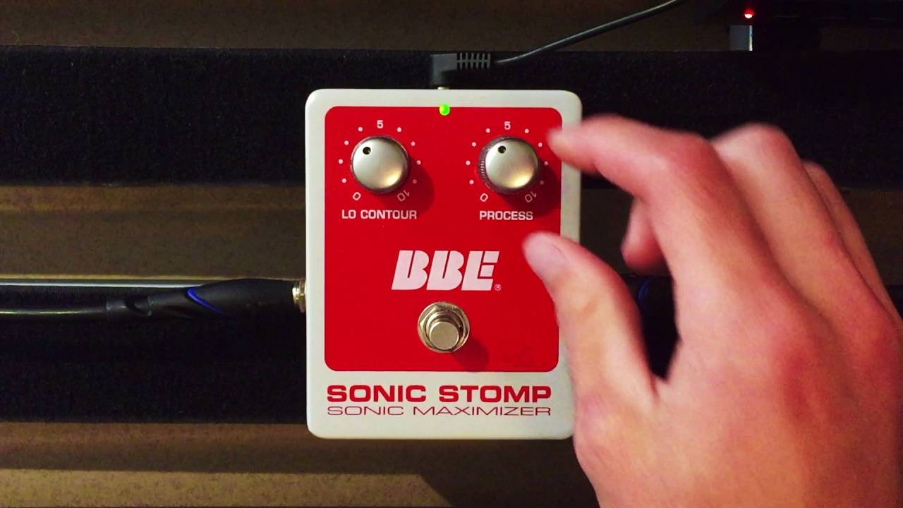 BBE Sonic Stomp Sonic Maximizer