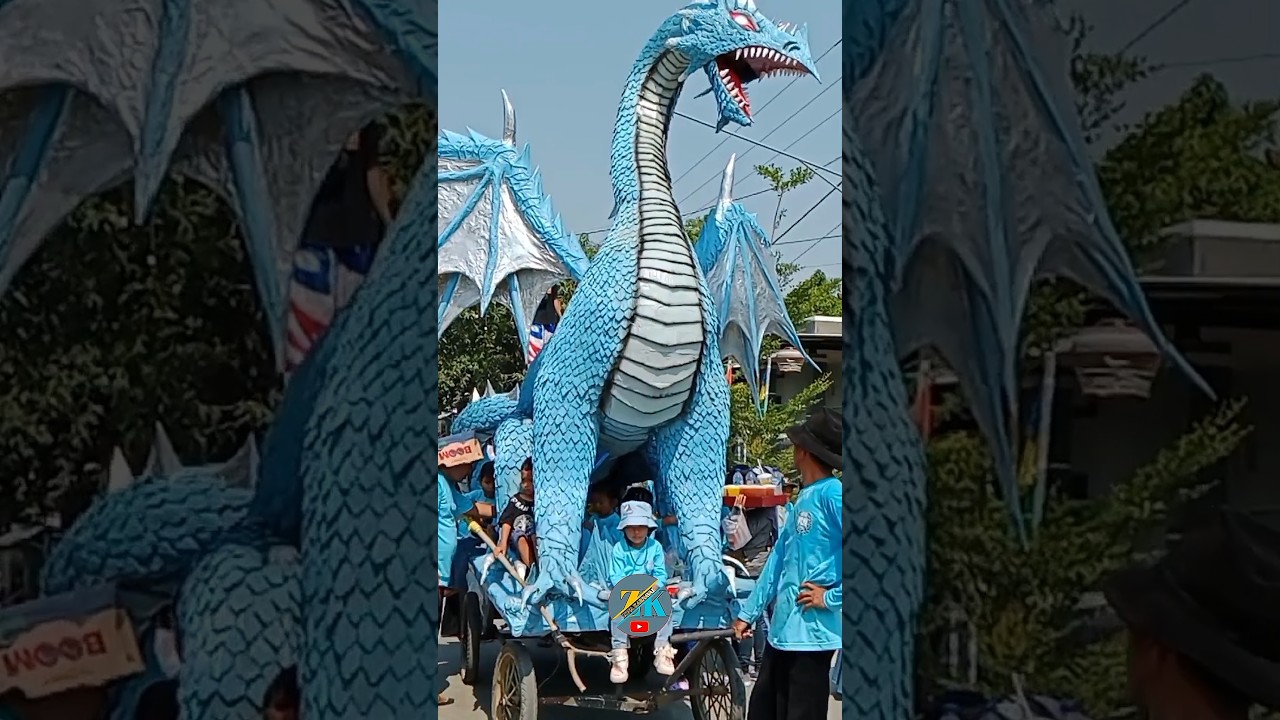 ogoh ogoh naga biru