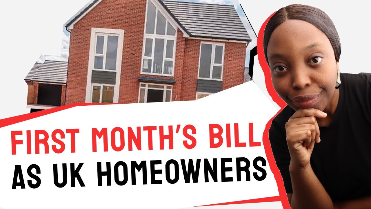 First Month's Expenses as UK Homeowners Revealed and Secrets to Saving