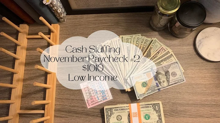 November Paycheck #2 Cash Envelope Stuffing  ||  $1010  ||  Sinking Funds and Savings Challenges