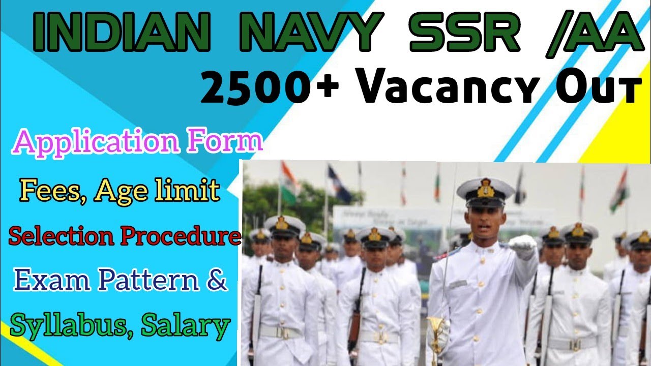 | Indian Navy SSR & AA Vacancy 2022 | |Complete Details & Analysis |