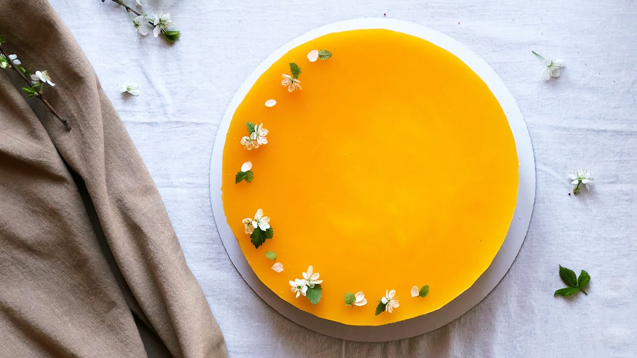 Персиковый торт