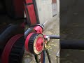 Flame spray machine imc88 zinc wire coating