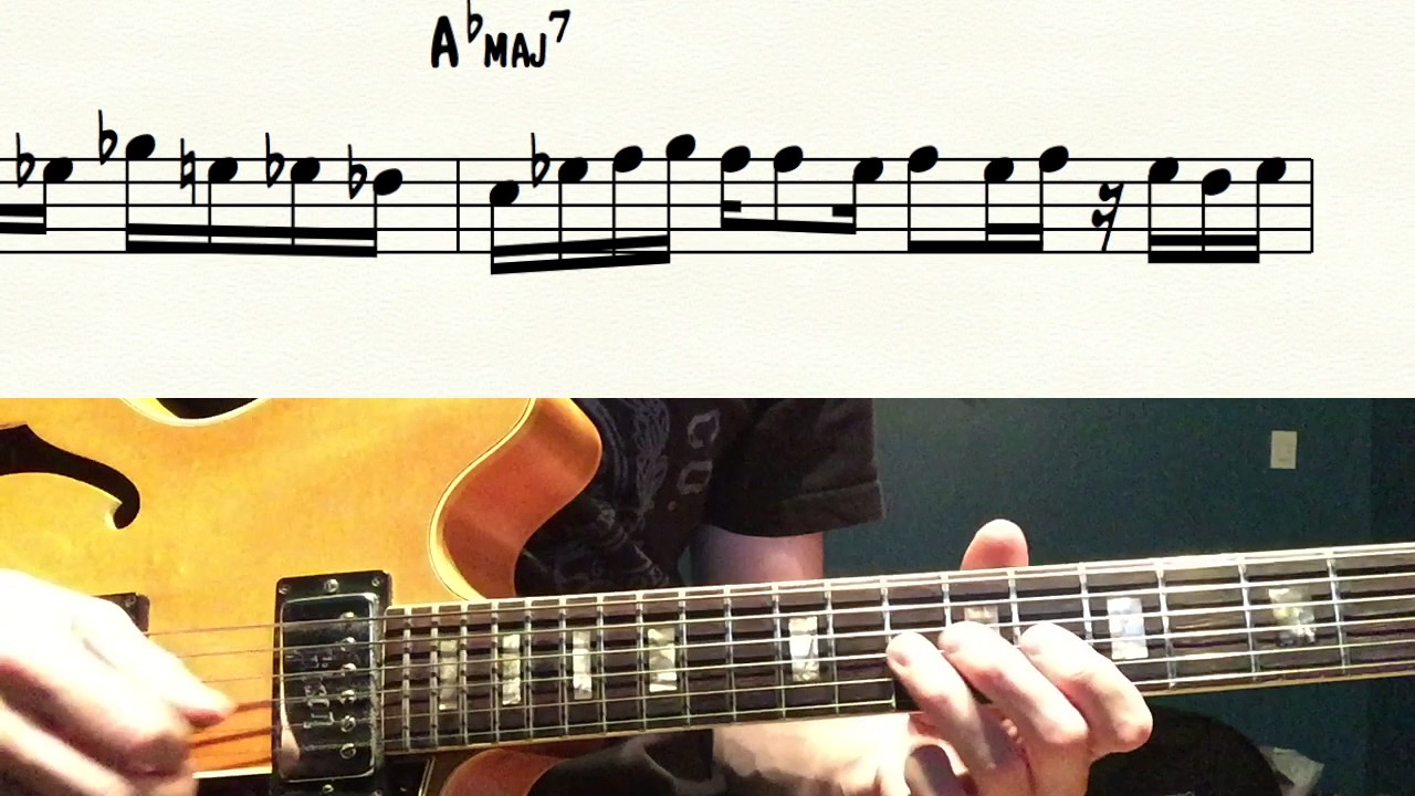 Russell Malone Feel Like Makin' Love transcription YouTube