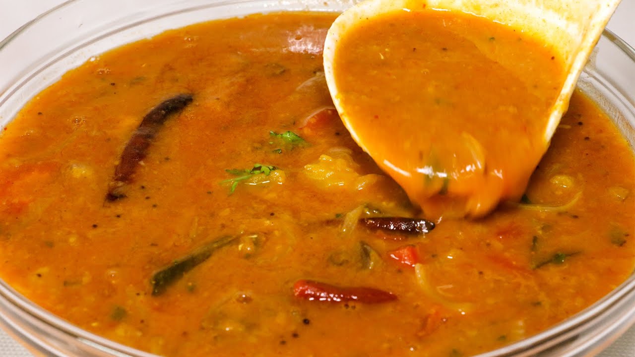 Simple SAMBHAR recipe for LOCKDOWN with MINIMUM INGREDIENTS | Kanak