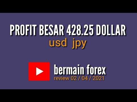 PROFIT BESAR 428.25 DOLLAR USD JPY