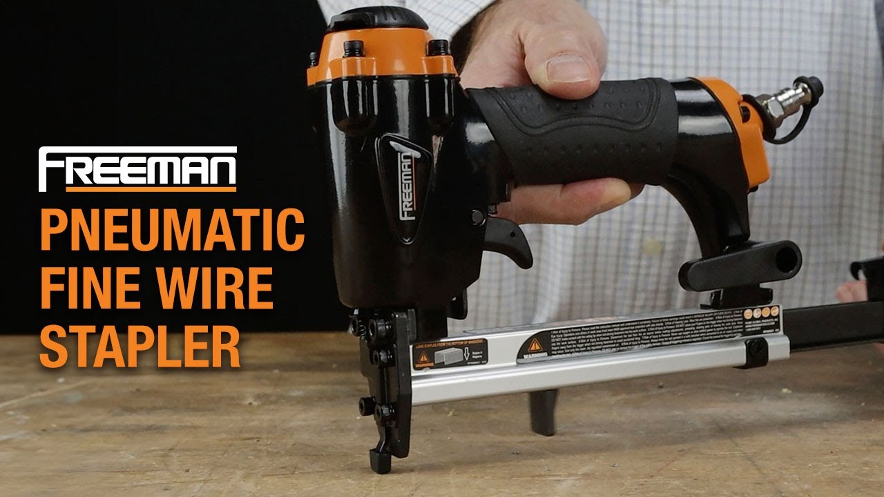 Pneumatic Fine Wire Stapler | Freeman PFWS