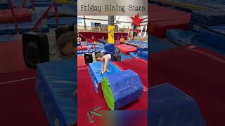 Friday night classes rising stars on floor #gymnastics #maryland #classes #gym #rec