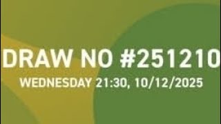 TheUAElottery result today December 10/12/2025 Wednesday night pick3 pick4 #TheUAElotteryuae lottery